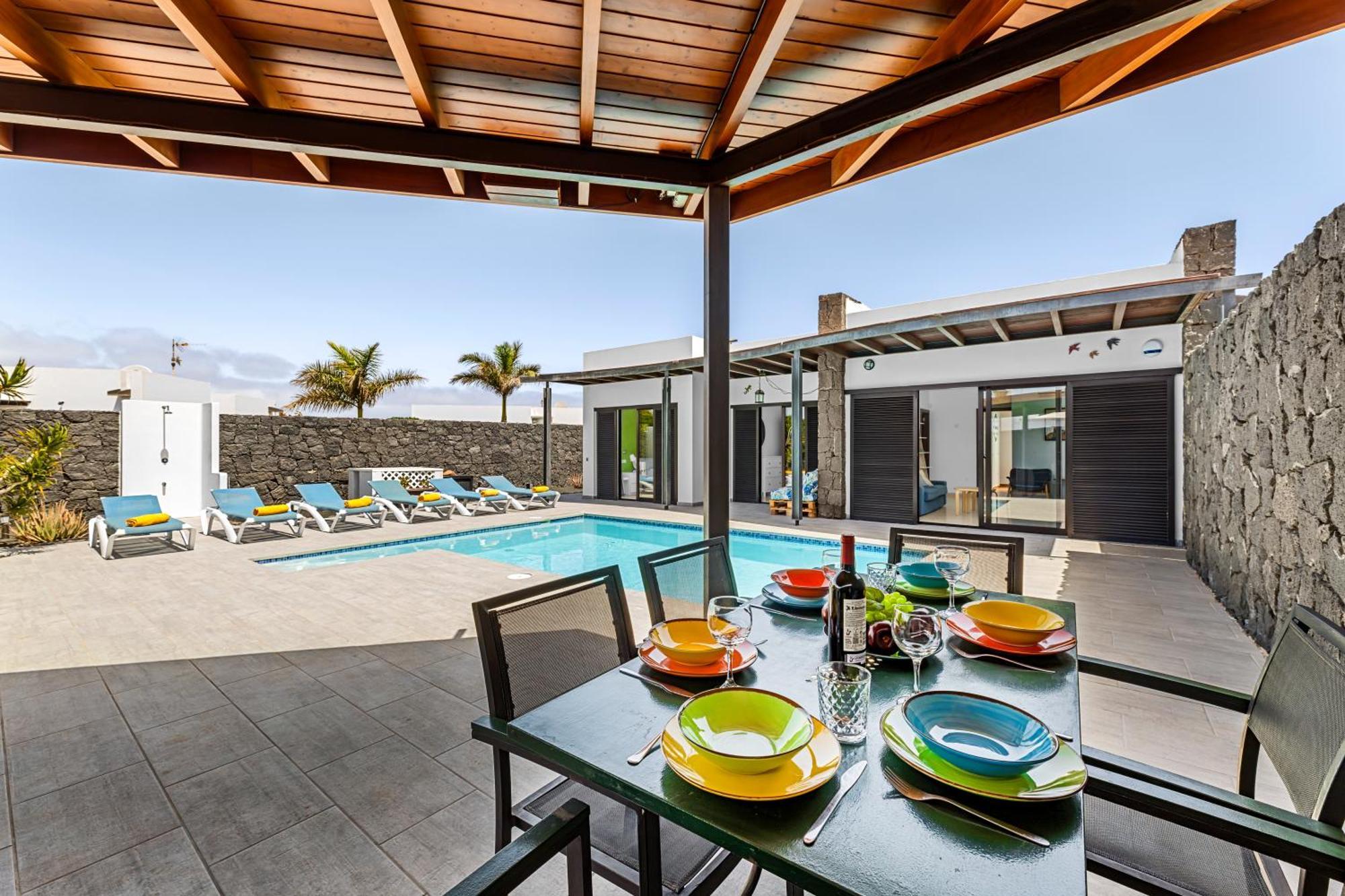 3 Bedroom Villa With Private Pool Close To Papagayo Beach بلايا بلانكا المظهر الخارجي الصورة