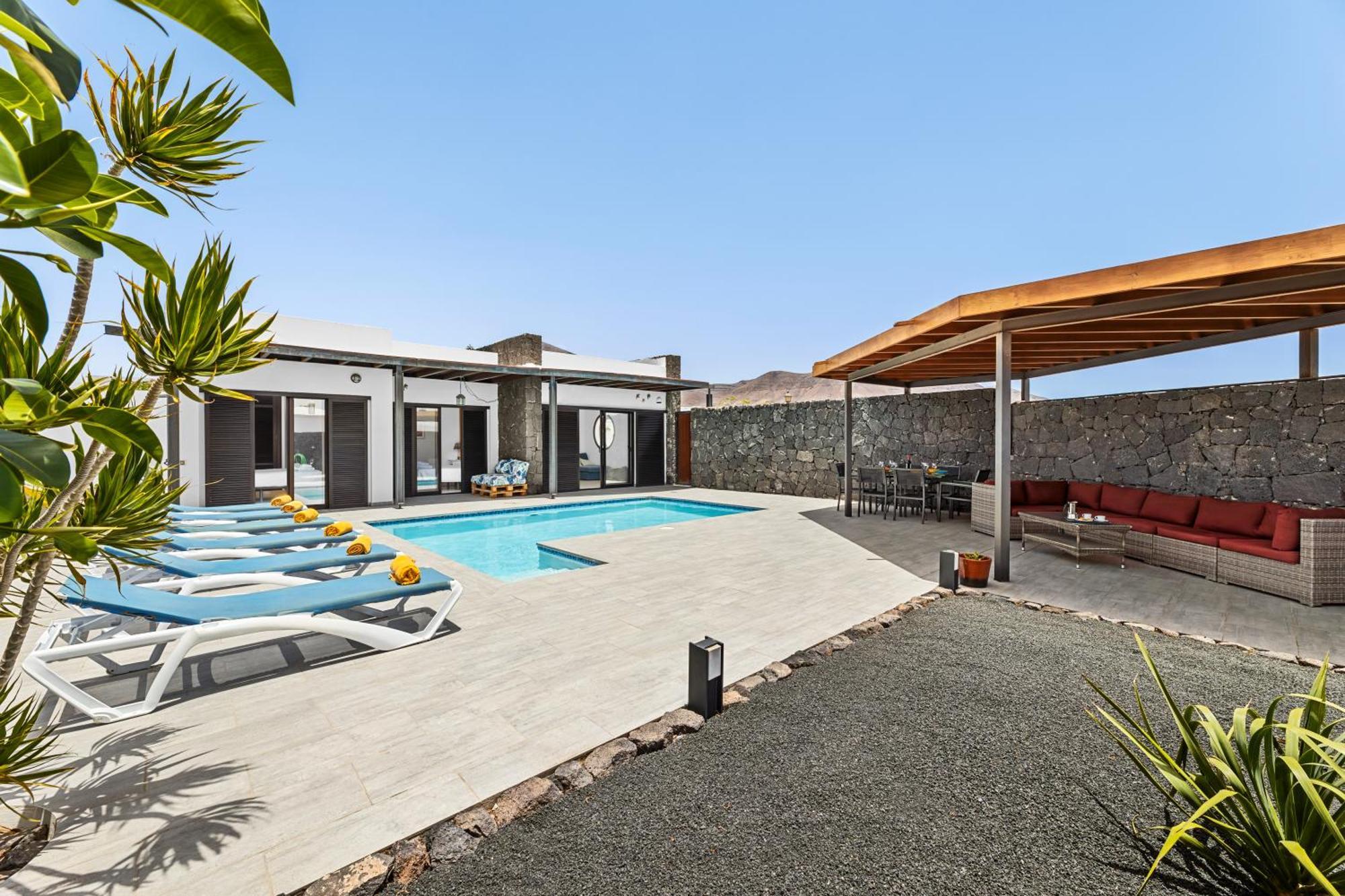 3 Bedroom Villa With Private Pool Close To Papagayo Beach بلايا بلانكا المظهر الخارجي الصورة